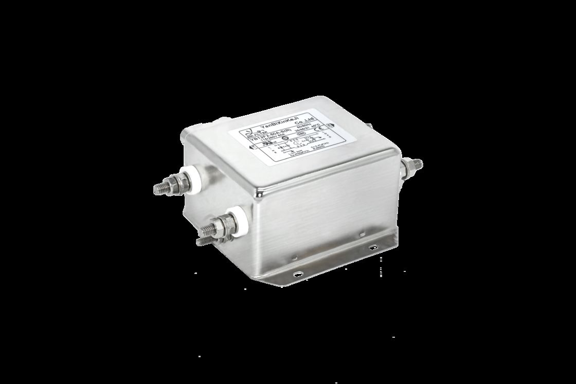 15amp 220V सिंगल फेज फ़िल्टर दीन रेल RFI फ़िल्टर ऑटोमेशन उपकरण के लिए