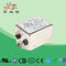 इन्वर्टर के लिए RFI इलेक्ट्रिक पैसिव पावर ईएमआई फ़िल्टर 110 / 250VAC YB35D4 10A